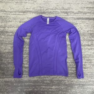 Purple Ivivva Swiftly Tech Long Sleeve